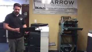 Empty the scrap hole punch container