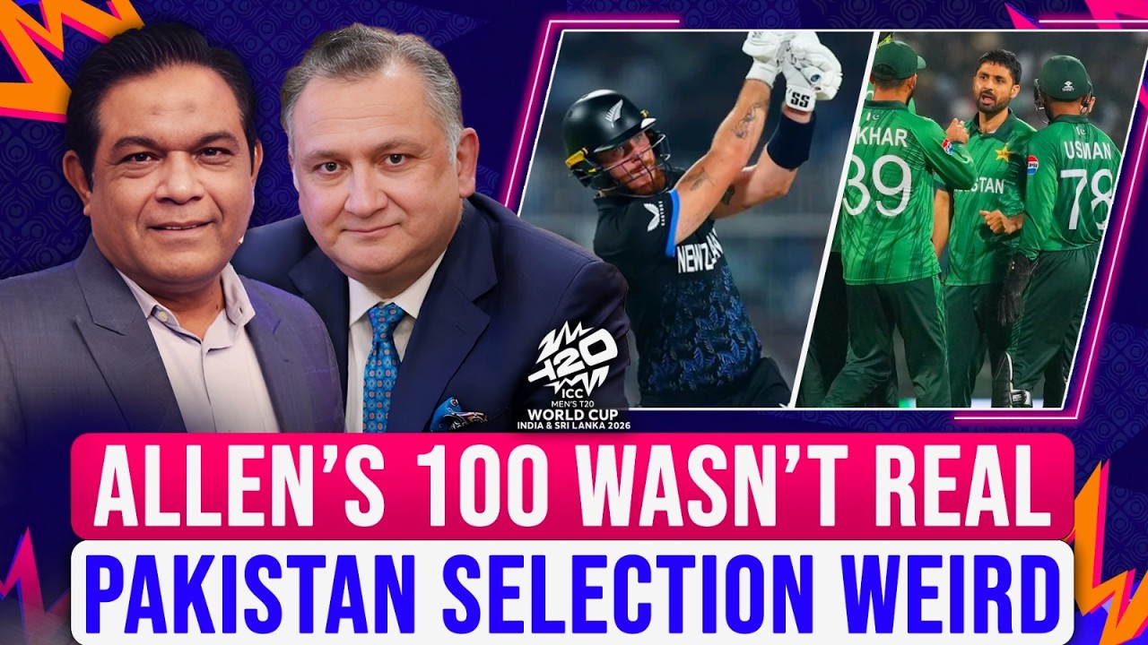 Allen’s 100 Wasn’t Real| Beyond Imagination | Pakistan Selection Weird | Caught Behind