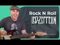 Comment jouer au rock n roll de led zeppelin  leon de guitare