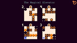 [PuzzleGame] The Magical Elevator | Confounding Calendar 2025 (Bonus Day 2 - 1)