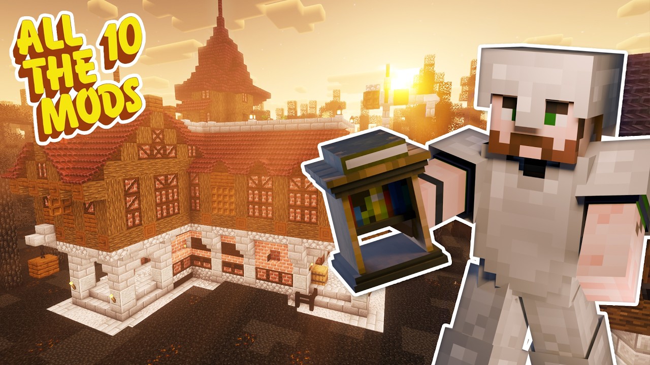 Starting MineColonies in ATM 10 | MINECRAFT: ATM 10 ~ EP 2