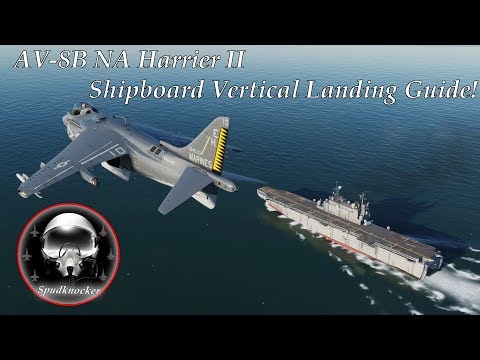 Shipboard Vertical Landing Guide for the AV-8B Harrier II in DCS: World!