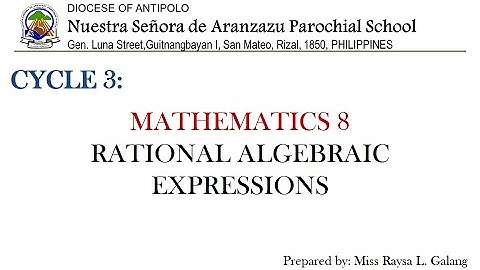 Simplifying Rational Expressions | Math 8