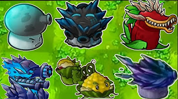 PvZ Fusion 2.6.1 - MAX Level Turret Combo vs Obsidian Gargantuar - Can they win?