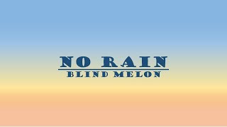 Video thumbnail of "Blind Melon - No Rain Lyrics"