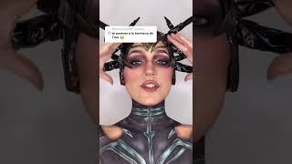 #Shorts makeup art |Reply to @emilia.la.25 you asked for it #hela #thor #maquillaje #fyp