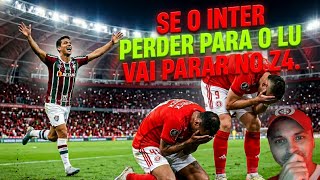 INTER PODERÁ IR PARA A ZONA DO REBAIXAMENTO NESSE FINAL DE SEMANA 