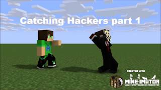 Minecraft : Mineplex skywars catching hackers part 1