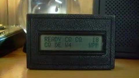 MFJ-461 Pocket CW Morse Code Decoder