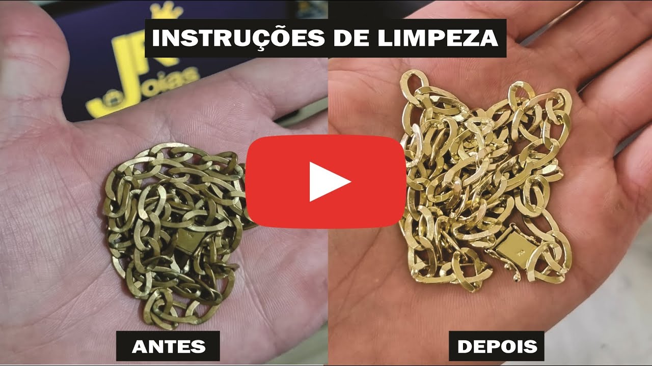 Como Limpar Cord o E Pulseira Moeda Antiga Shop Jr Joias YouTube