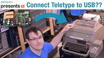Een teletypemachine gebruiken als USB-printer met Arduino