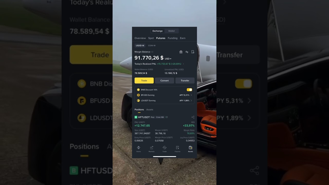 HFT Trade on Binance 
