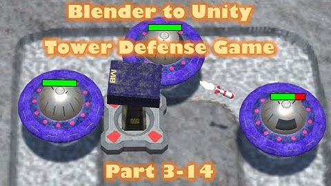 Blender to Unity 3d Tower Defense Game - 3-14 - The Missile Launcher Turret