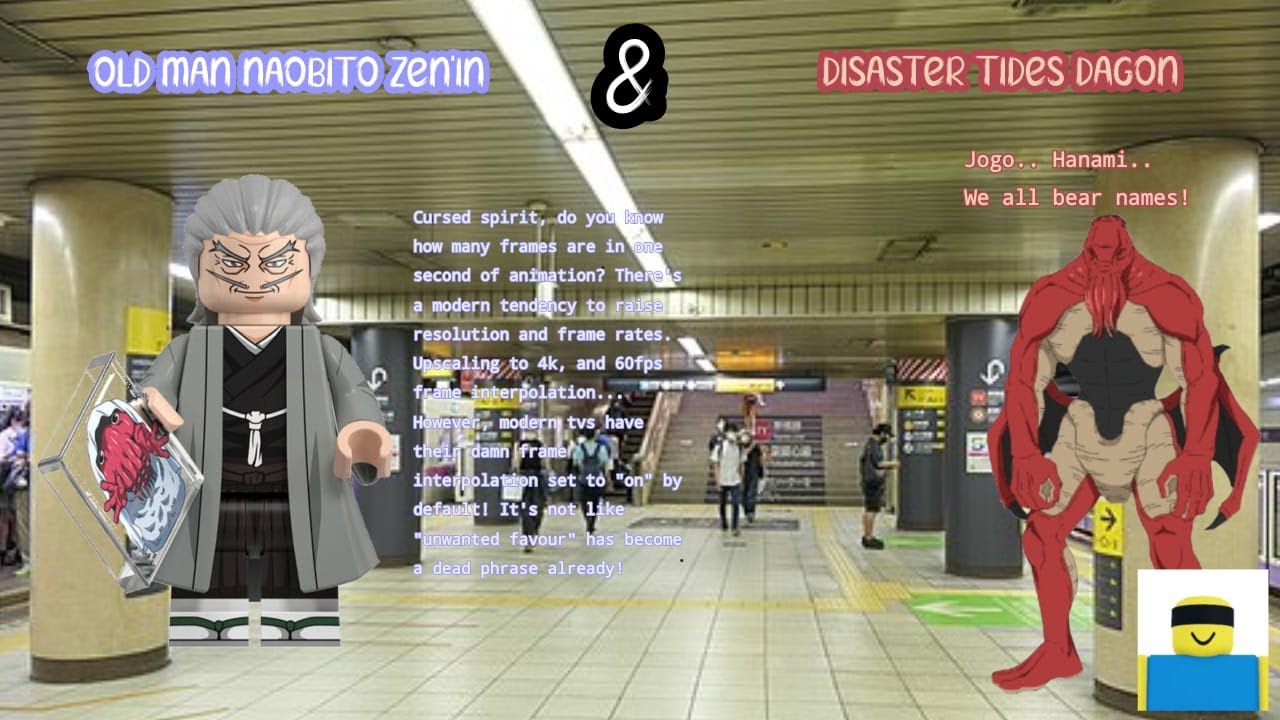 Naobito Zen'in & Dagon custom movesets in JJS - ROBLOX