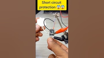 simple short circuit protection with relay || #diy #experimnent #electronic