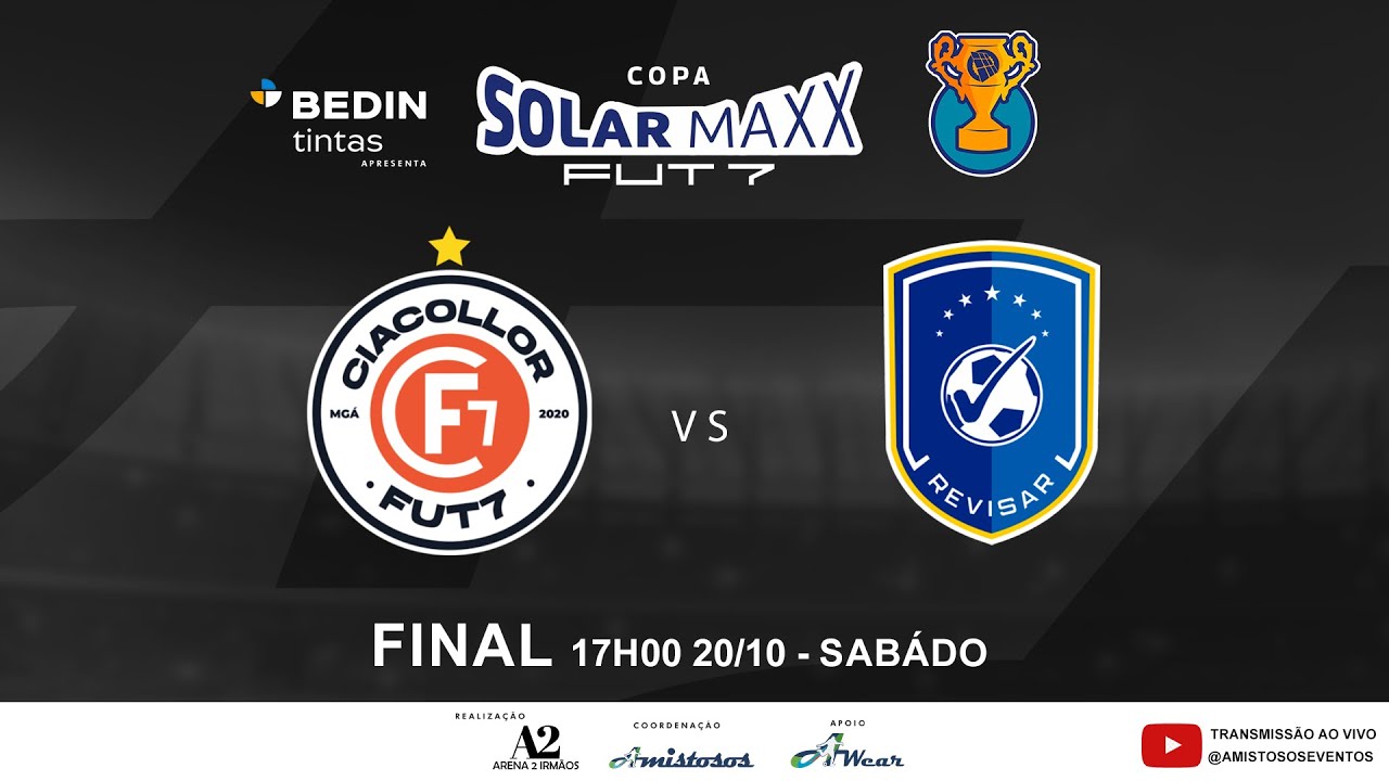 CIACOLLOR FUT7 X REVISAR - FINAL COPA SOLAR MAXX 2024 - YouTube