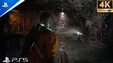 The Callisto Protocol New 8 Minutes Exclusive Extended Gameplay (Unreal Engine 4K 60FPS)