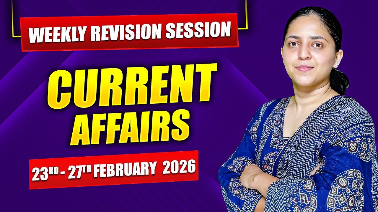 Weekly Revision Session | 23rd - 27th February 2026