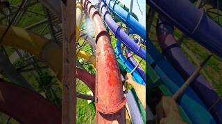 Bella ciao Parkour waterslide pov #viral #entertainment #popular