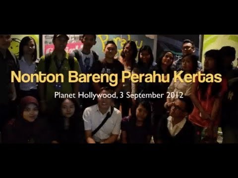 Pemenang Nonton Perahu Kertas Bareng Maudy Ayunda