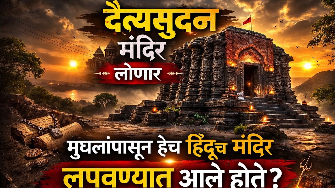 हेच मंदिर लपवण्यात आले होते? दैत्यसुदन मंदिर लोणार | Daityasudan Mandir Temple लोणार
