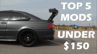 Top 5 E46 Mods Under $150 In 2022