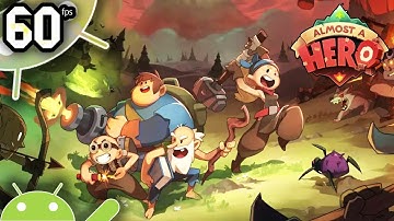 Almost a Hero - RPG Clicker Game with Upgrades [60FPS] (IOS/android) Gameplay HD