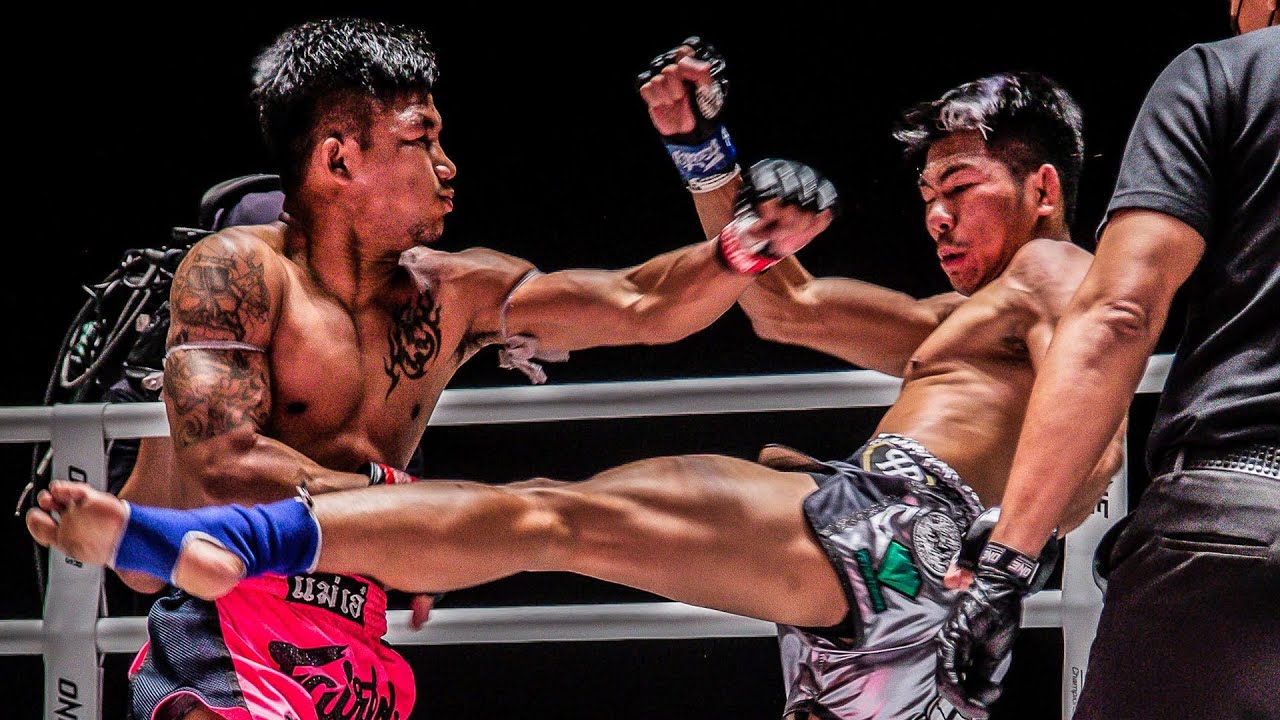 ONE Championship fighters try the 'Never Let 'Em Know Your Next