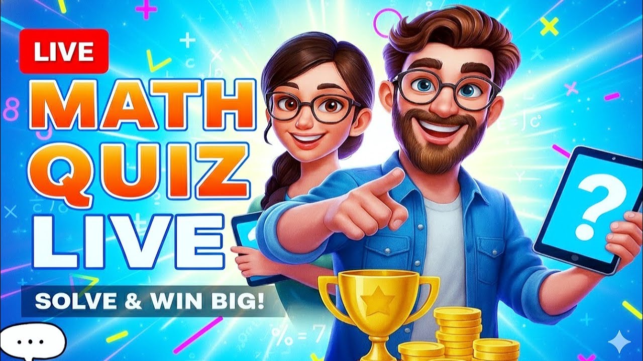 Live Math Games 🔴 LIVE MATH QUIZ TEST – Only 1% Can Solve This! 😳 - YouTube