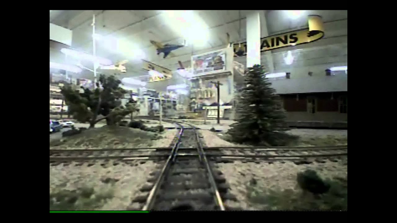 FPV on an HO train - YouTube