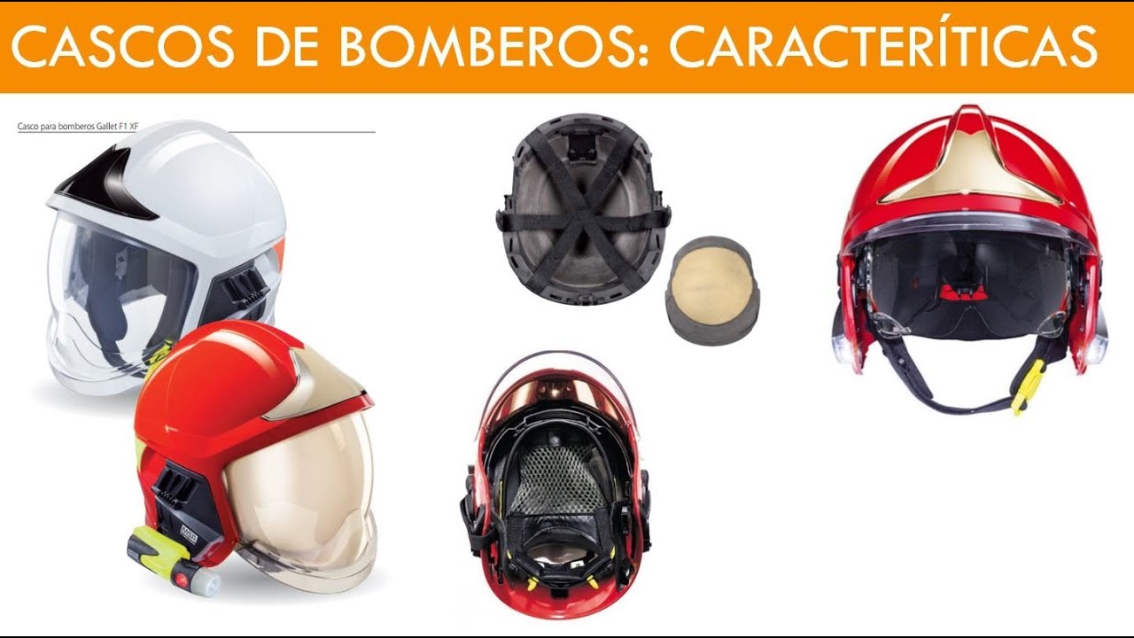 CASCO BOMBERO CARACTERISTICAS 