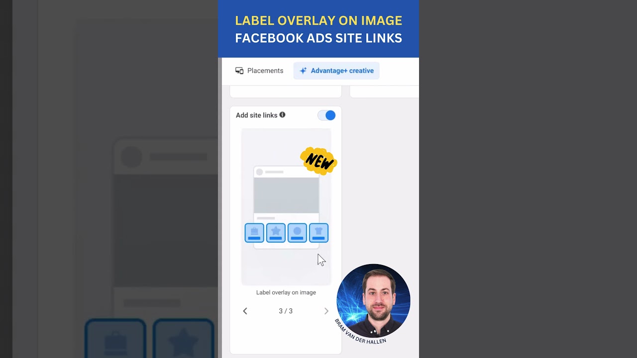 Site links for Facebook Ads 