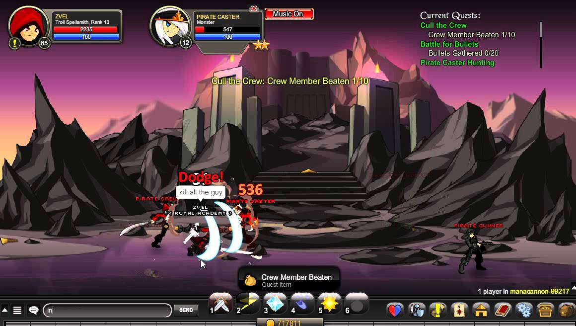 AQW How to get the pirate mage token fast