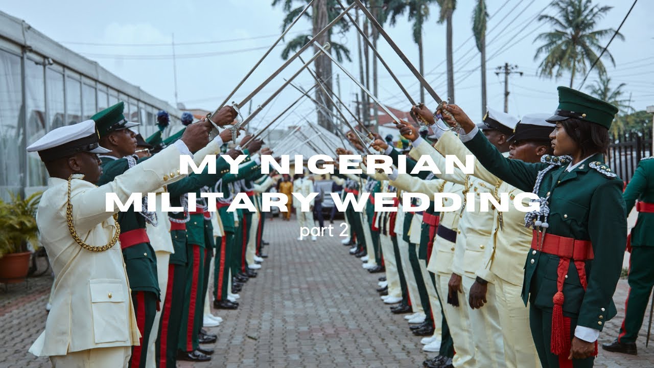 My 500 Guests Nigerian Military Wedding! | Part 2