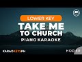 Take Me To Church - Hozier (Lower Key - Piano Karaoke)