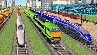 Impossible Euro Train Driving - Level 4 Success