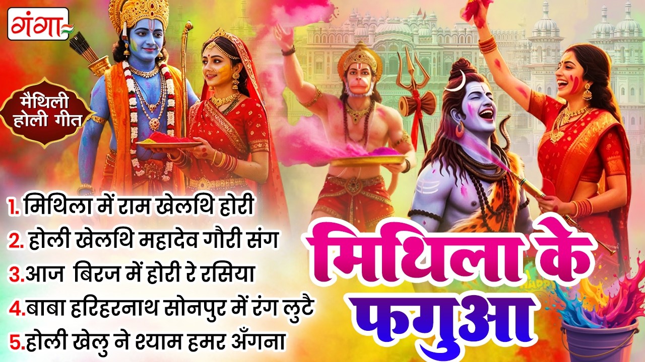 मैथिली होली गीत- मिथिला के फगुआ -Maithili Holi Bhajan - Maithili Holi Song 2026 -Nonstop Fagua Geet