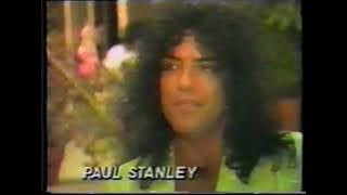 KISS - Paul Stanley & Gene Simmons on Sounds from the set of KISS Exposed - 1986