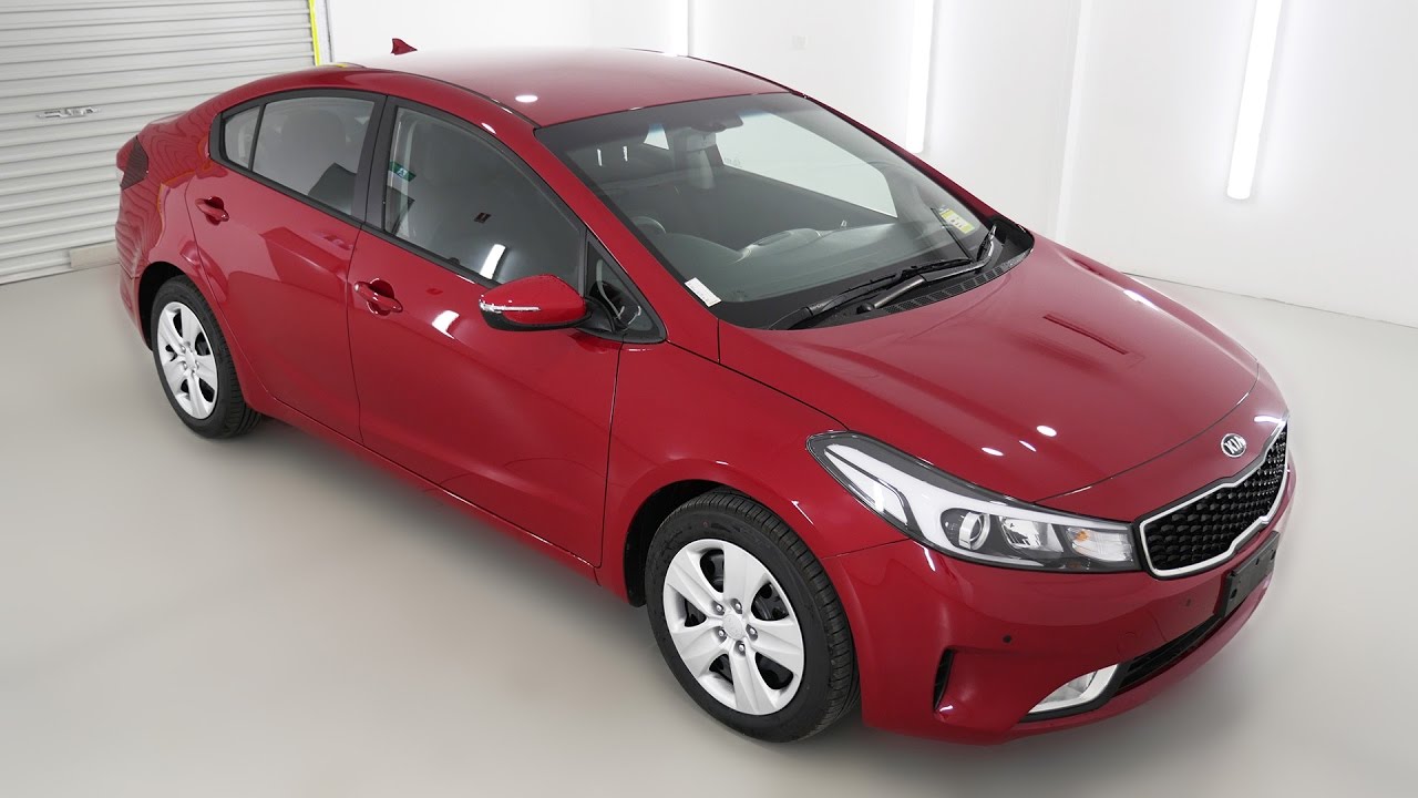 KIA CERATO S AV Sedan Temptation Red Auto K721443 YouTube