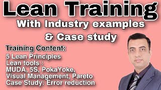 Lean Training with Industry examples and a complete case study