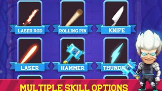 العجوز حاملة السكاكين - قتال الخنازير والطيور والوحوش - إنهاء المراحل - Granny Legend screenshot 5