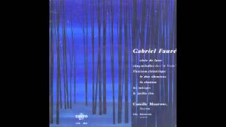 仏ERATO STE60009　フォーレ「優しい歌」　カミーユ・モラーヌ Silent Tone Record/フォーレ：歌曲集/カミーユ・モラーヌ（br）リリ