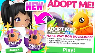IT&#39;S HERE 🌼3 NEW DUCKLING PETS🌼 in ADOPT ME (roblox) UPDATE