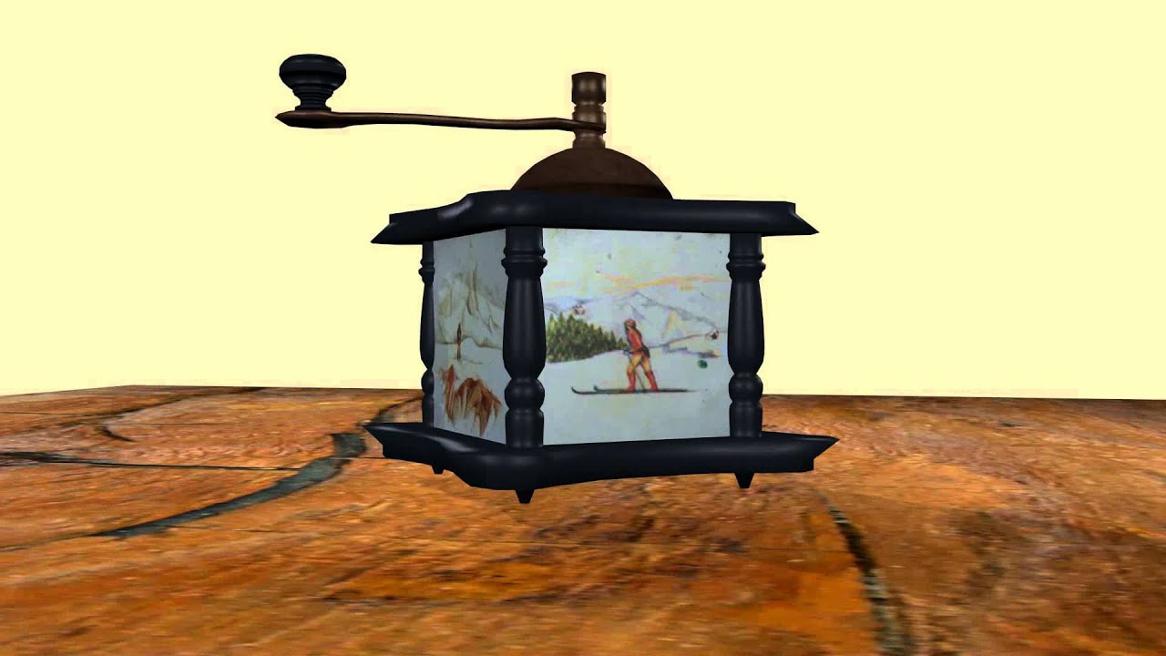 Macinino Da Caffe 3d Blender Youtube