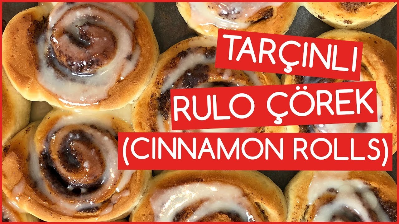 Tarçınlı Rulo Çörek Tarifi (Cinnamon Rolls) | Lale Çorumlu | Yemek Tarifleri