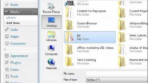 Managing Your Media Files in Wordpress