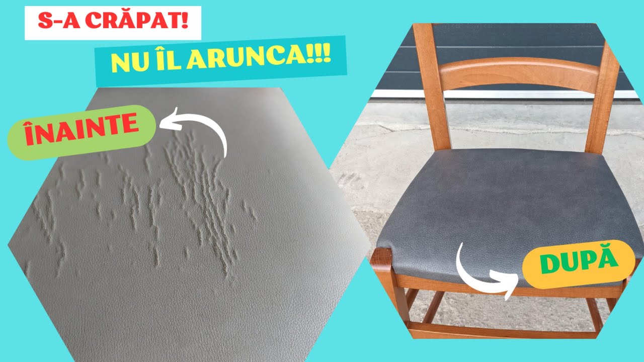 Cum retapitezi un scaun? - YouTube