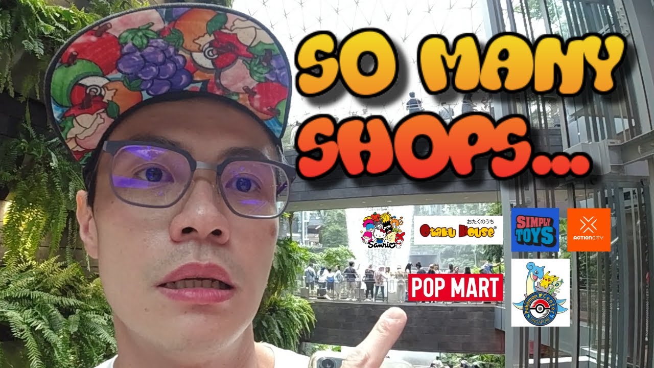40 Year Old Visits Singapore's Newest Cluster of Collectible Shops | Changi Jewel Airport