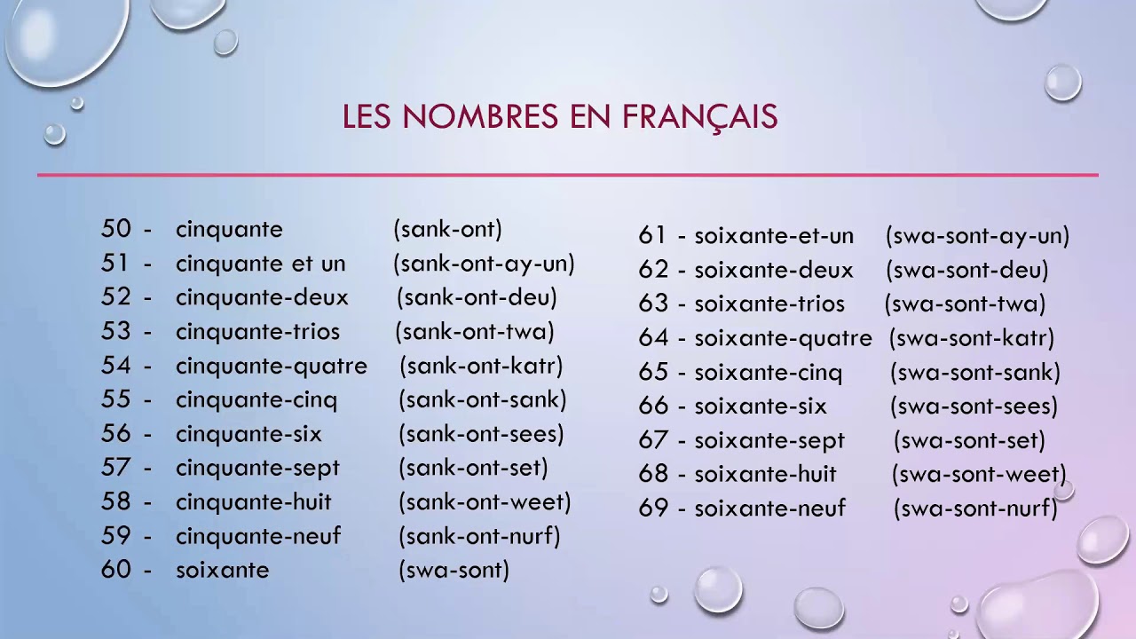 Француз числа