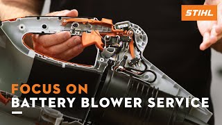 STIHL battery blower service & support | STIHL FOCUS ON
